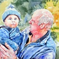 Portret z wnukiem